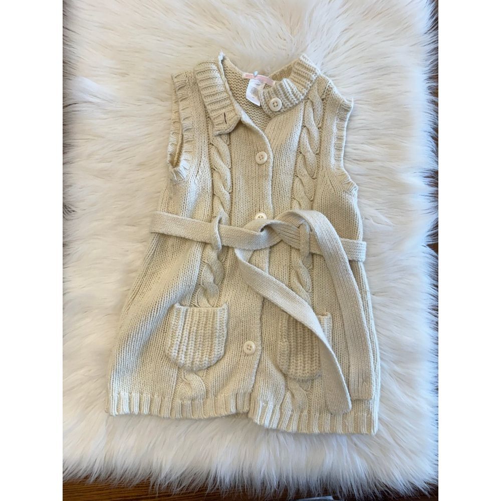 Janie and Jack size 5 lambs wool cardigan‎